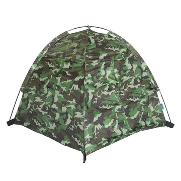 Pacific Play Tents 23335 Kids Green Camo Dome Tent Set With Sleeping Bag And Chair
