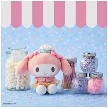 Gund Sanrio Hello Kitty And Friends My Melody Ice Cream Plush, Stuffed Animal For Ages 1 And Up, Pink/White, 6