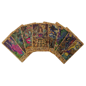 Vieux Monde Express Mythic Tarot & Guide | Authorized And Authentic Printing Of Vera Petruk'S Work