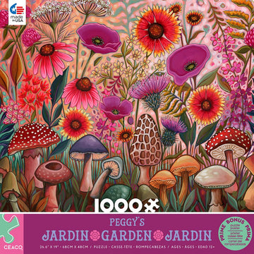 Ceaco - Peggy'S Garden - Morel Of The Story - 1000 Piece Jigsaw Puzzle