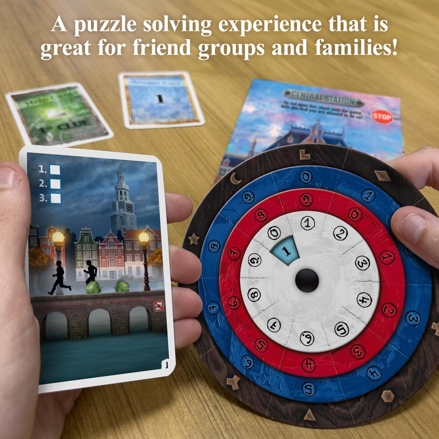 Thames & Kosmos EXIT: The Game - The Hunt Through Amsterdam, Cardboard, Multicolor, Model 692882