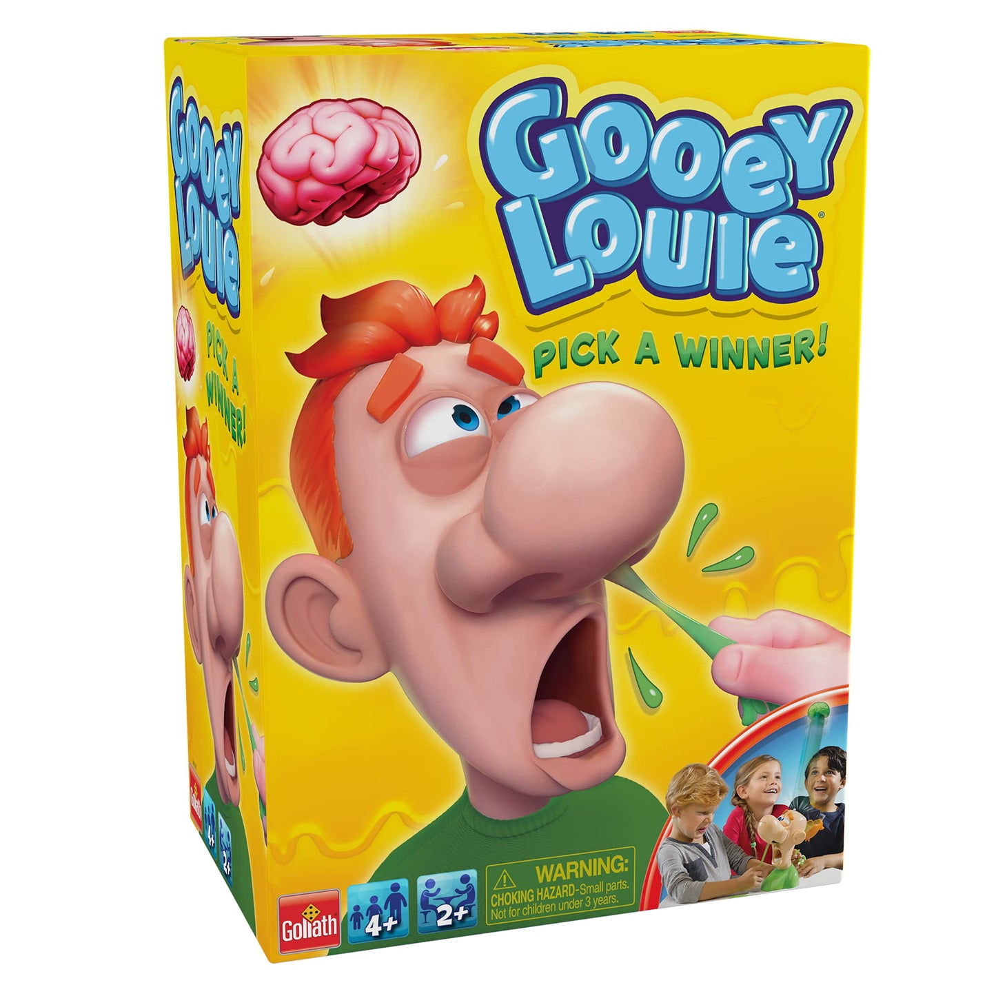 Goliath Gooey Louie Game - Pull Out Gooey Boogers, Green, Model 30503, Plastic