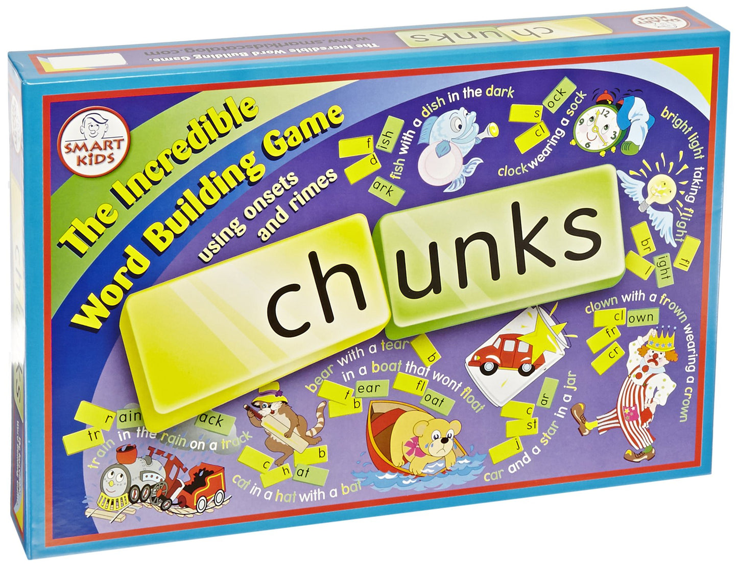 Didax Chunks Word Building Game - Blueberry, 10 Ounces, Model 195-15