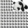 Sotiff 80 Pcs Panda Stuffed Animal Panda Plush Toy 4 Inch Mini Stuffed Animals Small Soft Gifts, Jungle Safari Party Favors, Cla