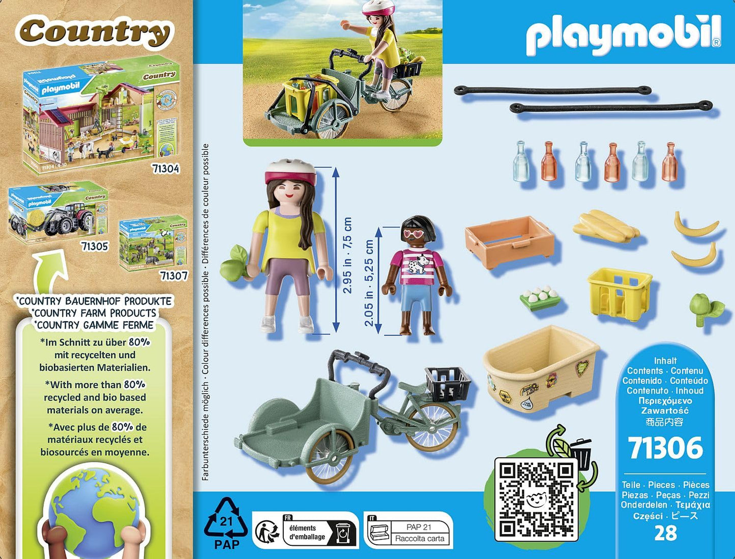 Playmobil Farmers Cargo Bike