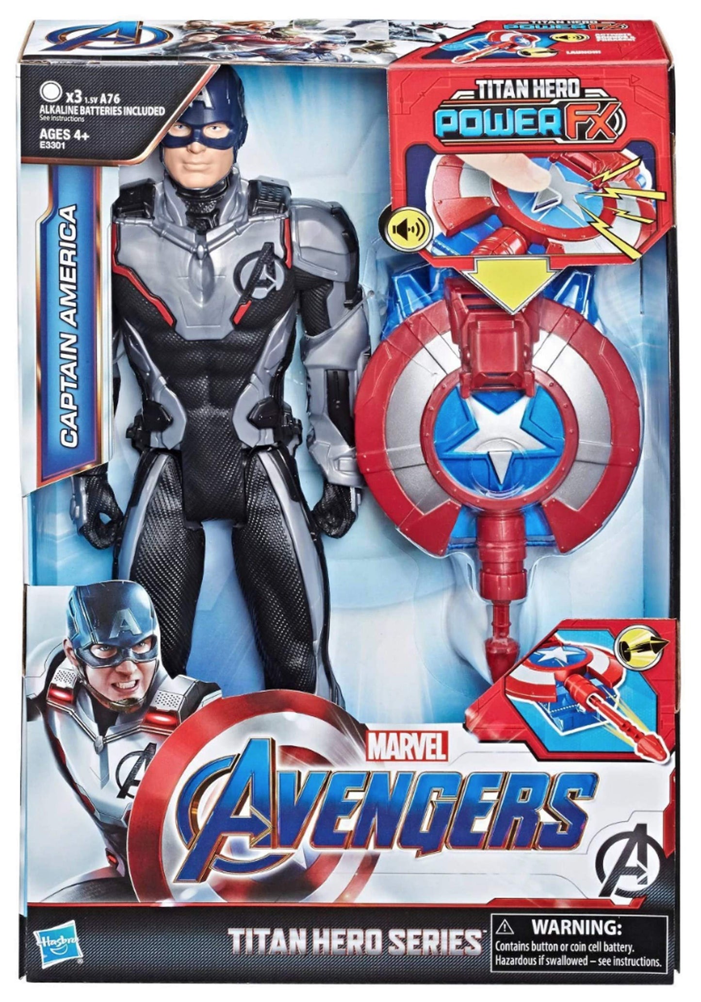 Avengers Marvel Endgame Titan Hero Power Fx Captain America