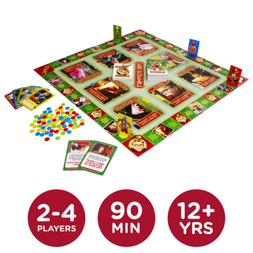 AQUARIUS Christmas Story Card Scramble Board Game - Multi-colored, One Size, Model 97501, Paper Material