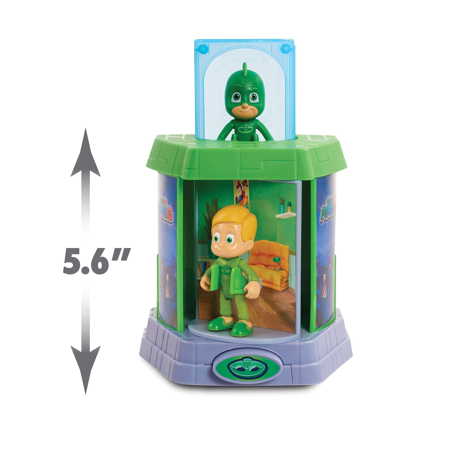 Pj Masks Transforming Figures, Gekko, Kids Toys For Ages 3 Up By Just Play