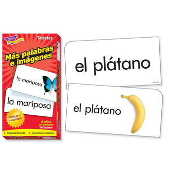 Flash Cards Mas Palabras E 96/Box