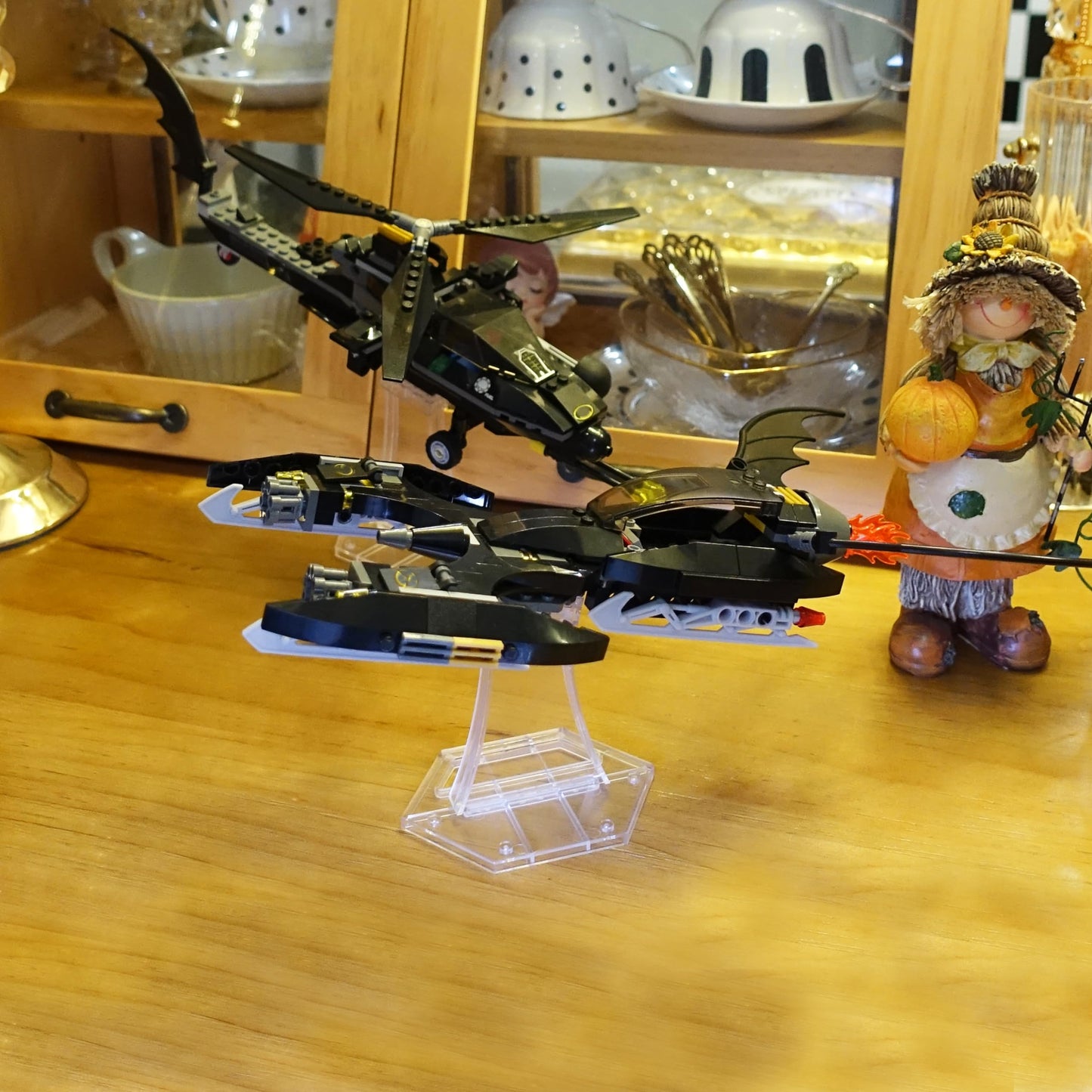 Display Stand For Lego 75301 X-Wing Starfighter, 75348 75346 75347 Tie Bomber, 75333 Jedi Starfighter, For Plane Building Block