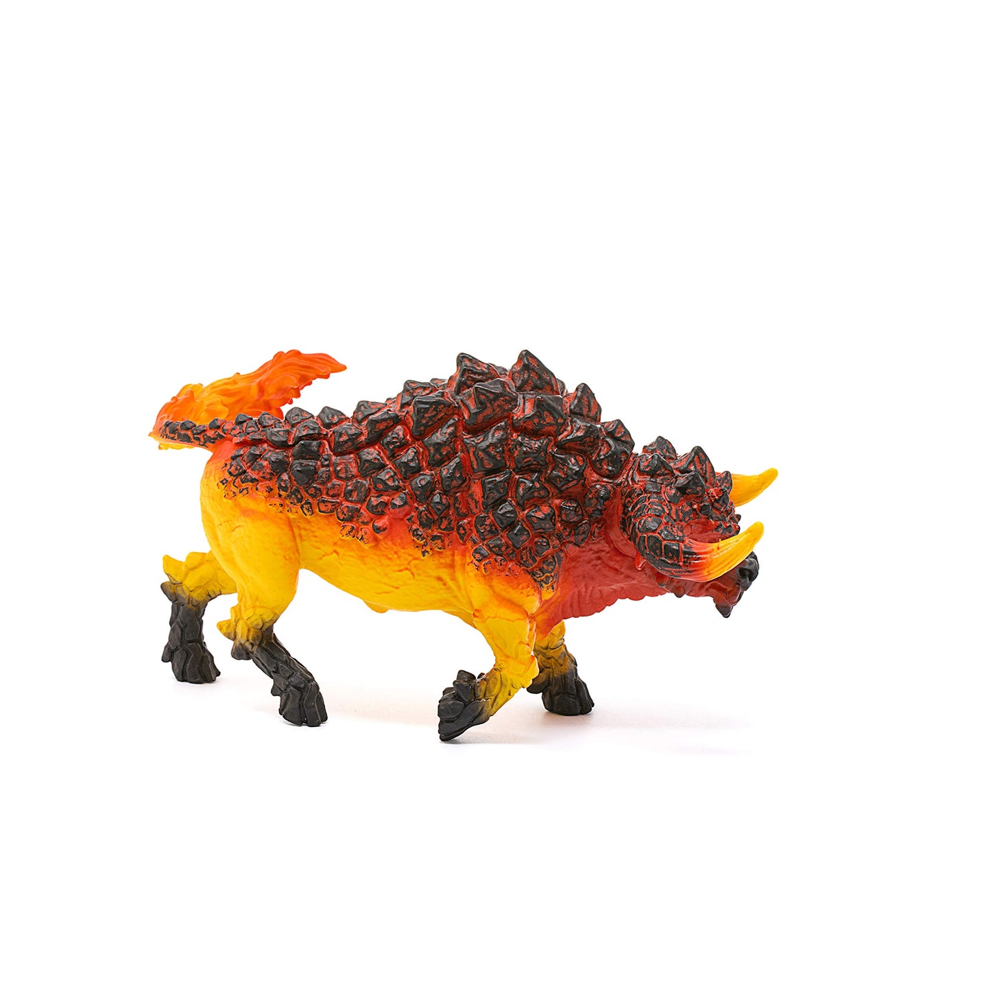 Schleich Eldrador Creatures Mythical Creatures Toys For Kids, Lava Monster Action Figure, Fire Bull, Ages 7+