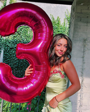 13 Balloon Number, Hot Pink Number 13Th 31Th Birthday Balloons 40 Inch, 13 Or 31 Years Old Hot Pink Birthday Decorations For Boy