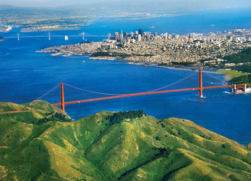 EuroGraphics Golden Gate Bridge Puzzle - 1000 Pieces, Cardboard Material, Model 6000-0548