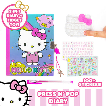 Horizon Group Usa Hello Kitty Press N’ Pop Diary