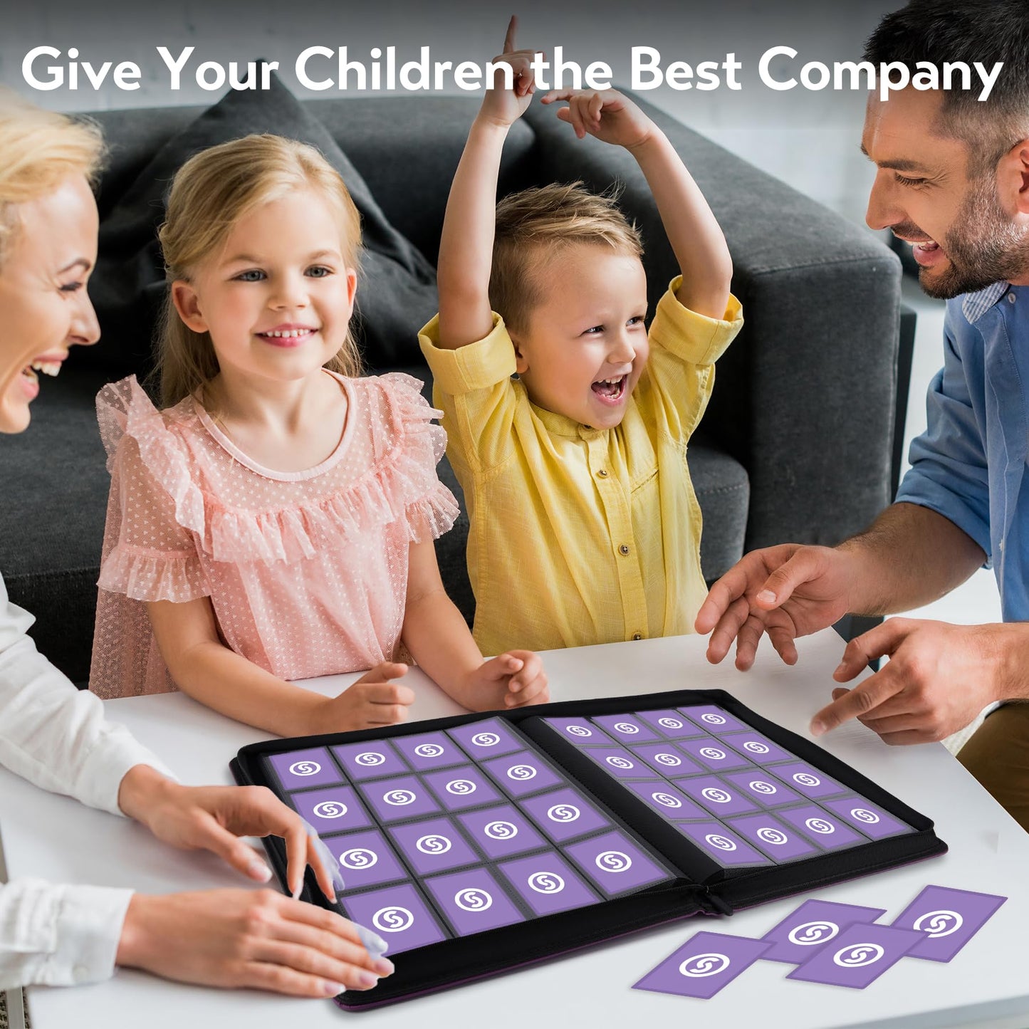 1000+ Pockets Trading Card Binder enhanced 16 Pocket Card Binder Ringless Side Loading Collection Album Holder Folders for MTG TCG Game Cards & Sports Cards (Grey)