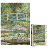 Antelope - 1000 Piece Puzzle For Adults, Bridge Over A Pond Of Water Lilies, By Claude Monet, 1899 - Officially Licensed, Jigsaw Puzzles 1000 Pieces, High Resolution, Matte Finish, No Dust