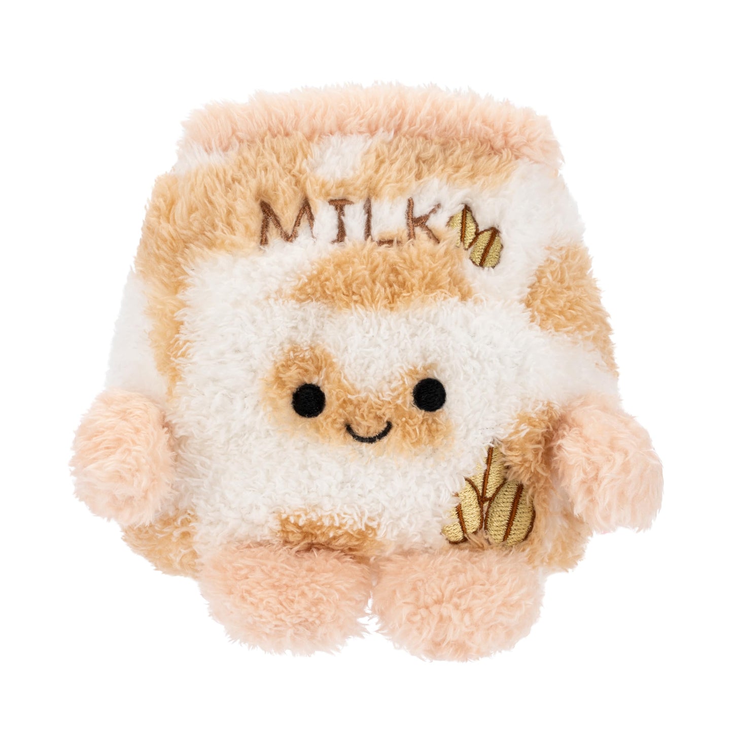 BumBumz MooBumz Plush 5-Pack - 4.5-inch Palmer Peach Milk, Charlotte Cereal Milk, Oakley Oat Milk, Maximus Milk, Sylvia Sakura Milk