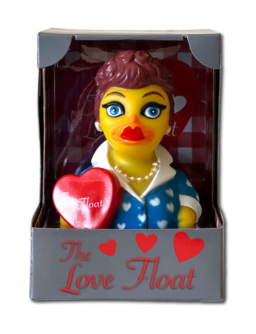 Celebriducks - The Love Float - Floating Rubber Ducks - Collectible Bath Toy Gift For Kids & Adults Of All Ages