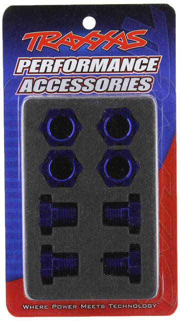 Traxxas 5353X Anodized Wheel Hubs Hex Kit 17mm