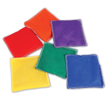 Learning Resources Rainbow Bean Bags - 6 Pieces PreK+ | Ages 3+ Bean Bags for Kids Counting and Sorting Toys Hand Eye Coordination