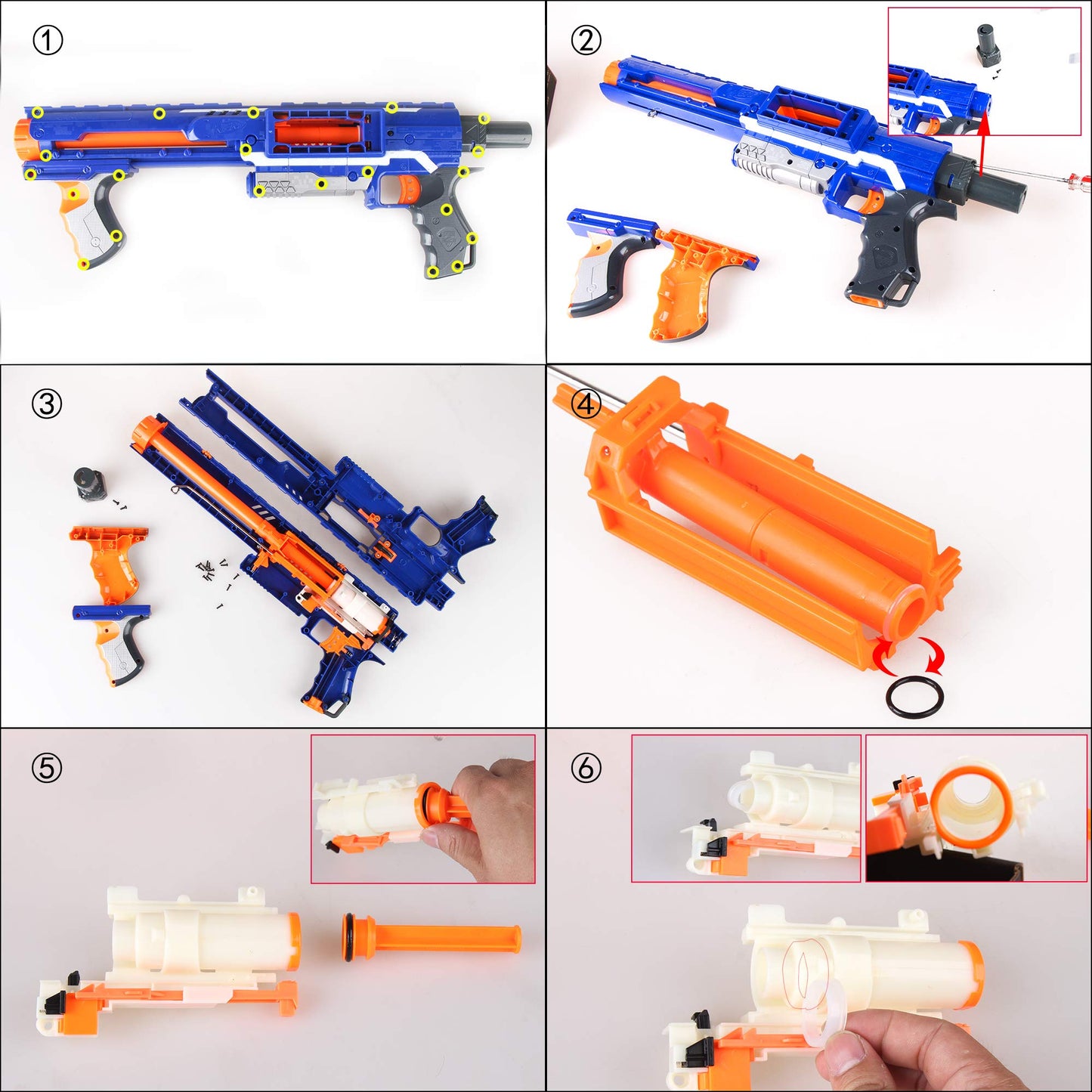 WORKER 7KG Modification Upgrade Spring for Nerf N-Strike advanced Rampage