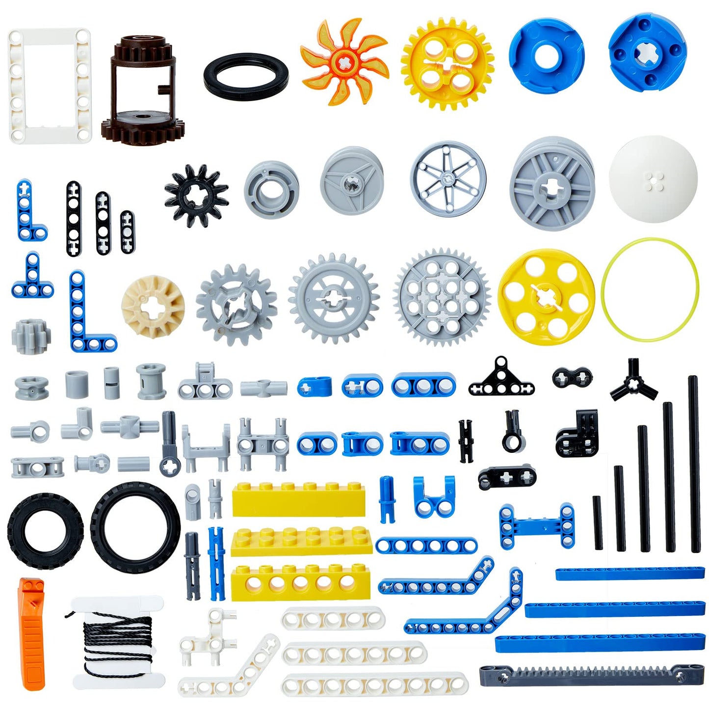 Maiwaput 330Pcs Building Kit, 12 In 1 Stem Toys With Electric Power Motor For Kids, Diy Erector Set For Boys Girls, Technic Buil