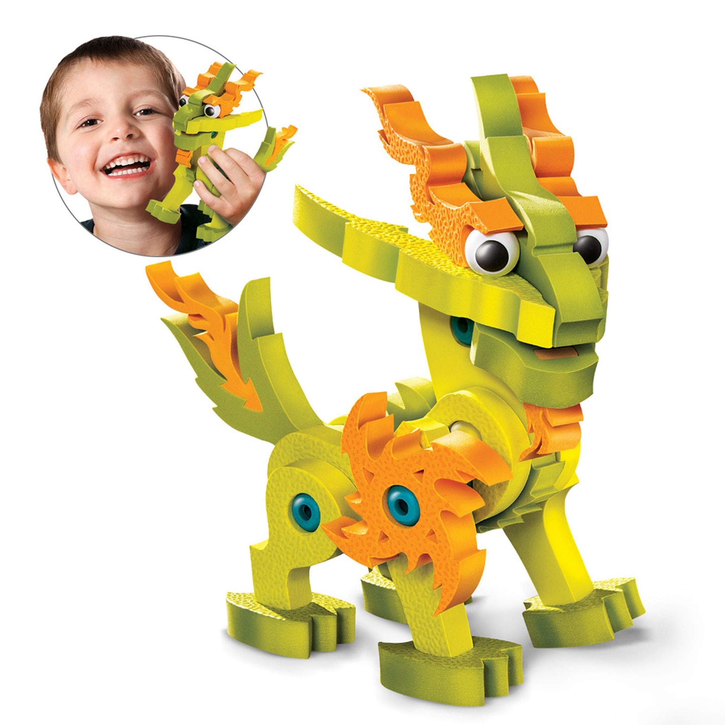 Bloco Toys Lightnix Dragon Of The Light Building Kit Toy