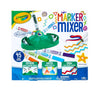 Crayola Marker Mixer Art Kit - 113 Piece Washable Marker Set for Kids, Multi-Color, Model 747460