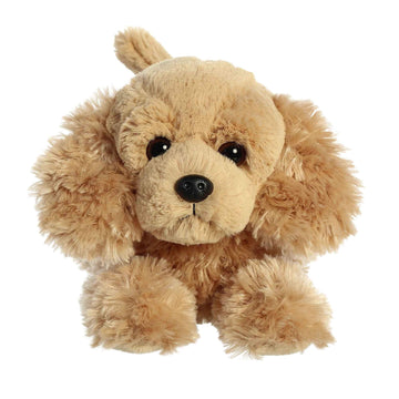 Aurora Adorable Flopsie Cora Spaniel Stuffed Animal - Playful Ease - Timeless Companions - Brown 12 Inches