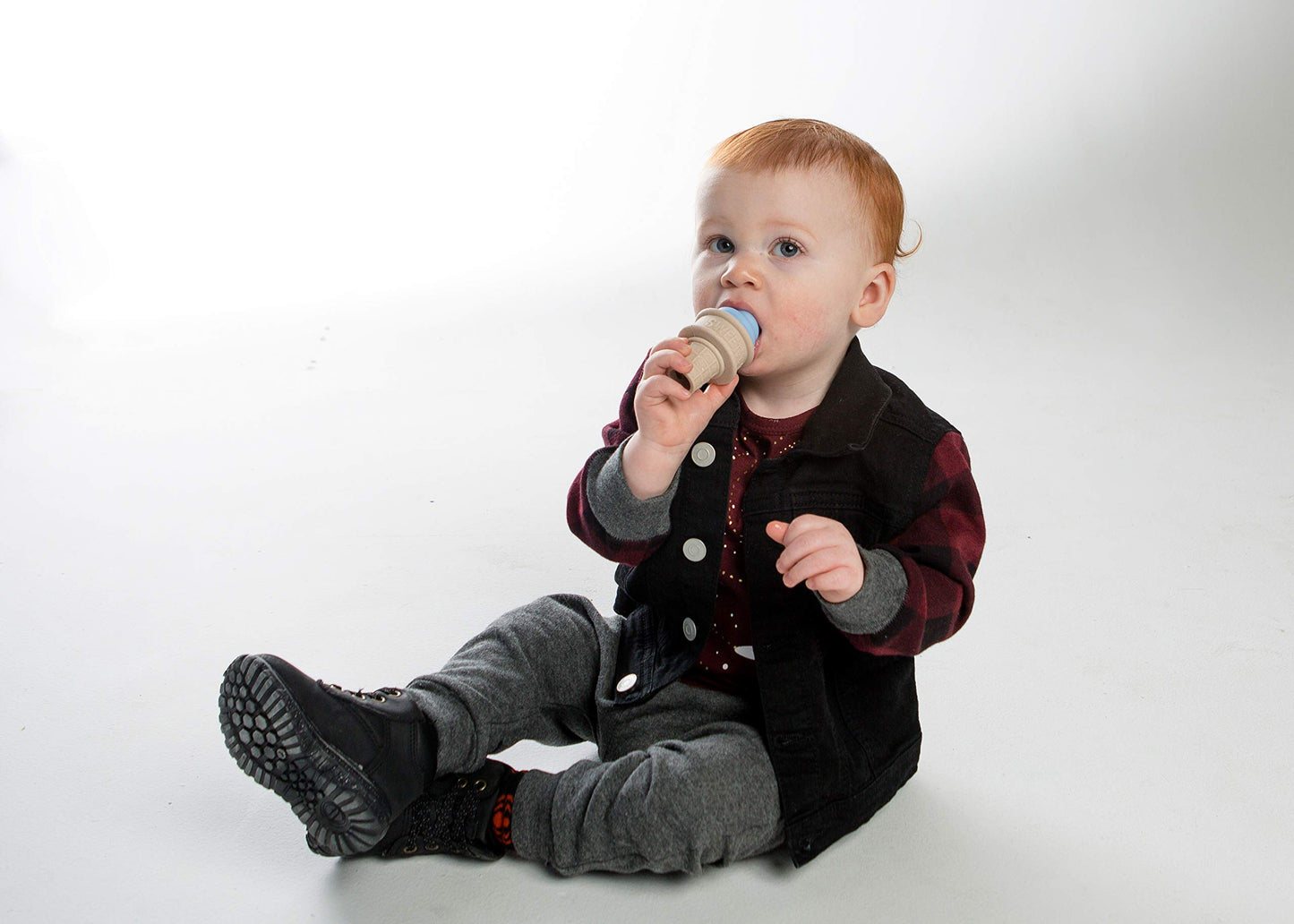 Sweetooth Baby Teether - Baby Blue