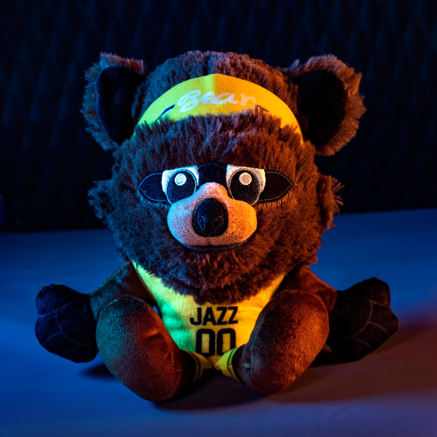 Bleacher Creatures Utah Jazz Bear Mascot 8'' Kuricha Sitting Plushees- Soft Chibi Inspired Mascot