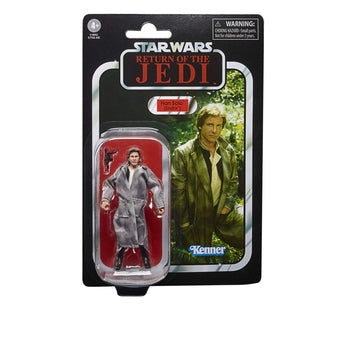 Star Wars The Vintage Collection Han Solo (Endor) Toy, 3.75-Inch-Scale Return Of The Jedi Figure, Toys For Kids Ages 4 And Up,F1899