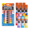 Elmers Color n Glitz Glue Sticks Washable Assorted Colors Includes Disappearing Purple Glue Sticks 6 Grams 12 Pack