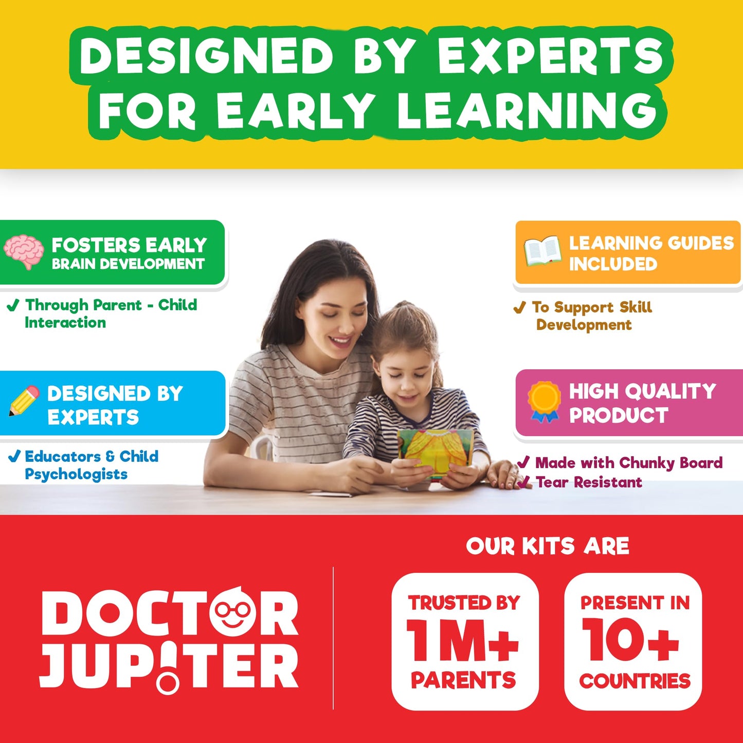 Doctor Jupiter Feed The Monster Game | Toys For Ages 2-4 | Christmas, Birthday Gift For 2 Year Old Boys And Girls | Toddler Toys