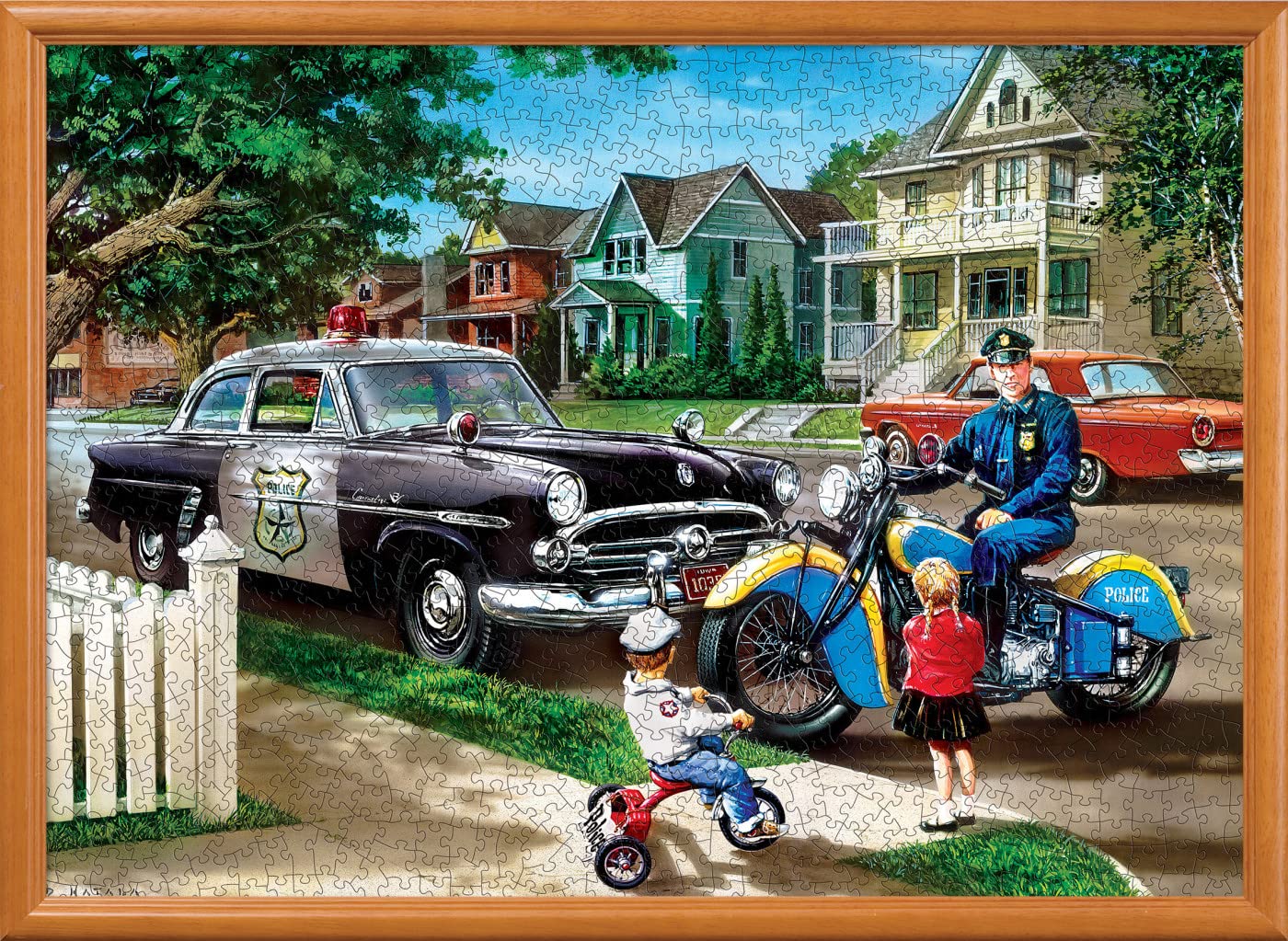 MasterPieces 1000 Piece Jigsaw Puzzle for Adults, Family, or Youth - Neighborhood Patrol - 19.25x26.75