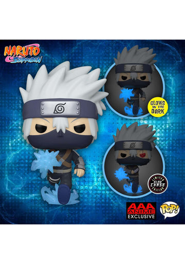 Funko POP! Animation Young Kakashi - LATAM Exclusive Vinyl Figure, Multicolor, Standard Size, Model 1199