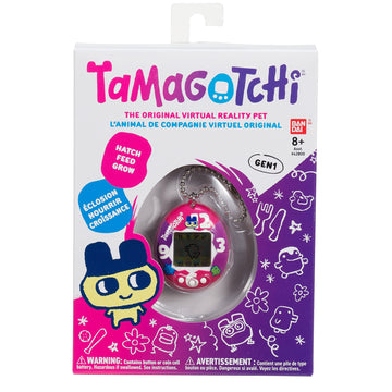 Tamagotchi Original Purple-Pink Clock