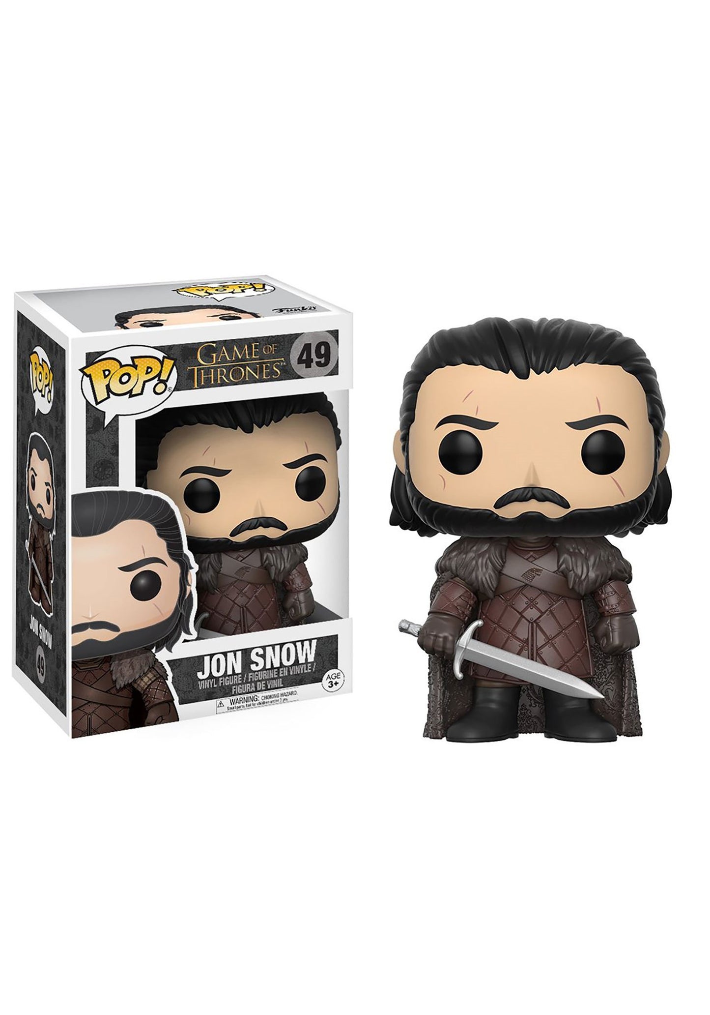 Funko POP Jon Snow Action Figure - Game of Thrones - Vinyl - Model 12215