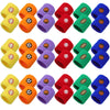 36 Pieces Sports Party Favors Sports Wristbands Kids Sports Themed Birthday Party Supplies Wrist Sweat Bands Colored Wristbands