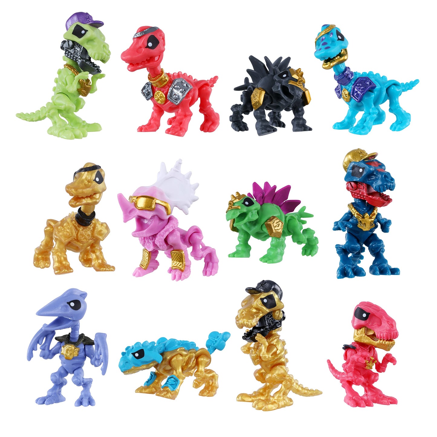 COBI Treasure X Mini Dino - DIN Gold, One Size, Plastic, Various Colours, Model 41637