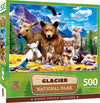 MasterPieces 500 Pieces Jigsaw Puzzle For mature-themeds Family Or Kids - Glacier National Park - 15x21