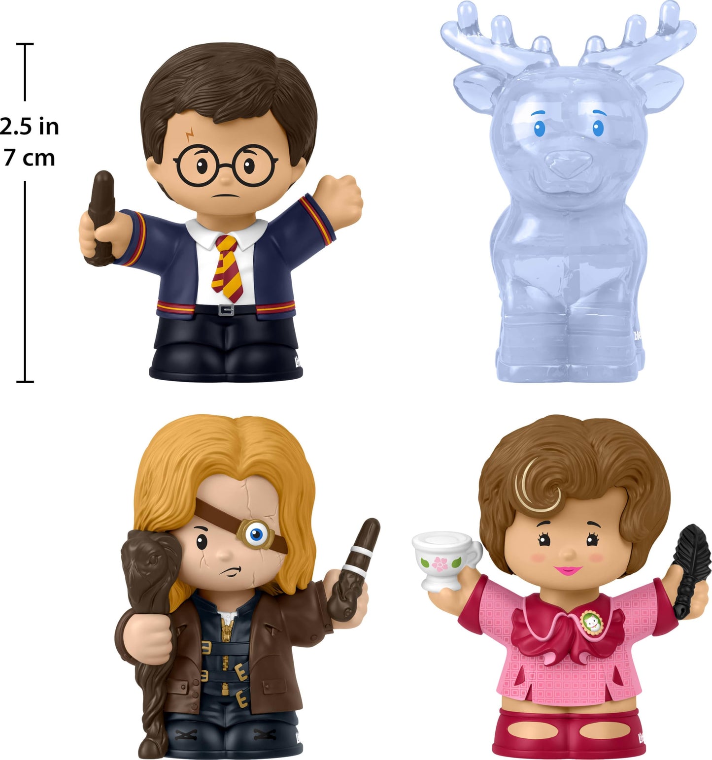 Little People Collector Harry Potter Order of The Phoenix Set, 4 Figures, Over 2.5 inches, Multicolor, JDG32