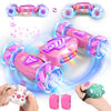 Nicella Gesture Sensing RC Stunt Car, Remote Control Car 360 Rotating 4WD 2.4Ghz RC Cars Transform Hand Controlled Car Toys with