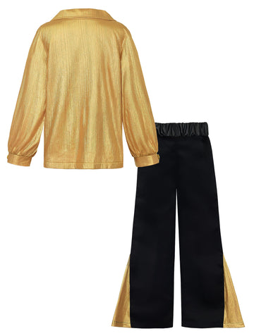 Relibeauty Kids 70S Boys Disco Costume 110