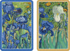 Caspari - Double Deck Of Bridge Playing Cards, Jumbo Type, Van Gogh Irises