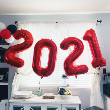 Number Balloon 40 Inch, Large 0 Mylar Foil Helium Balloon For Pokemon Birthday Party Supplies, 2025 10 20 30 40 50 60 70 80 90 1