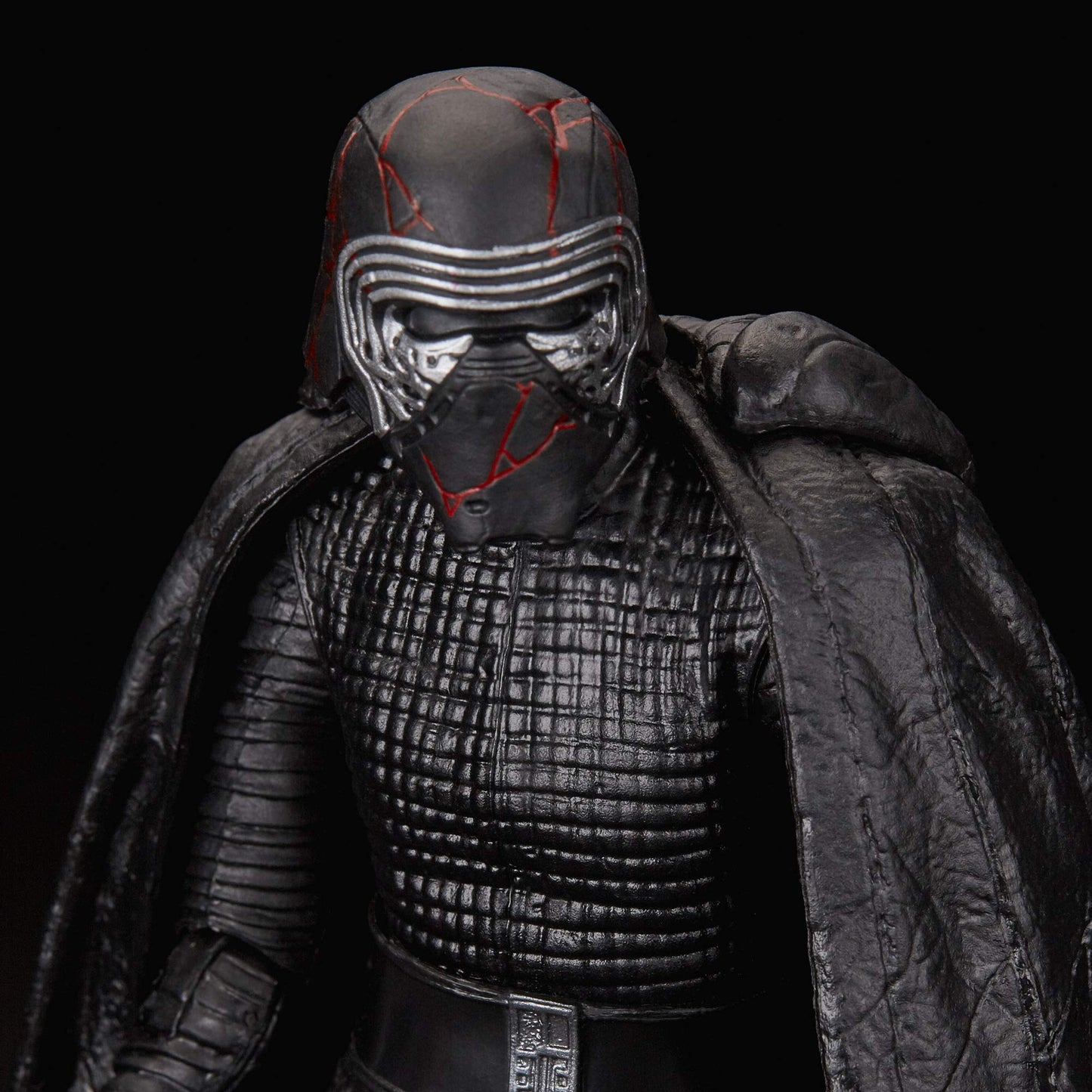 STAR WARS The Black Series Kylo Ren 6" Collectible Figure, Plastic, Black, Model E4076AS00, For Kids Ages 4 & Up