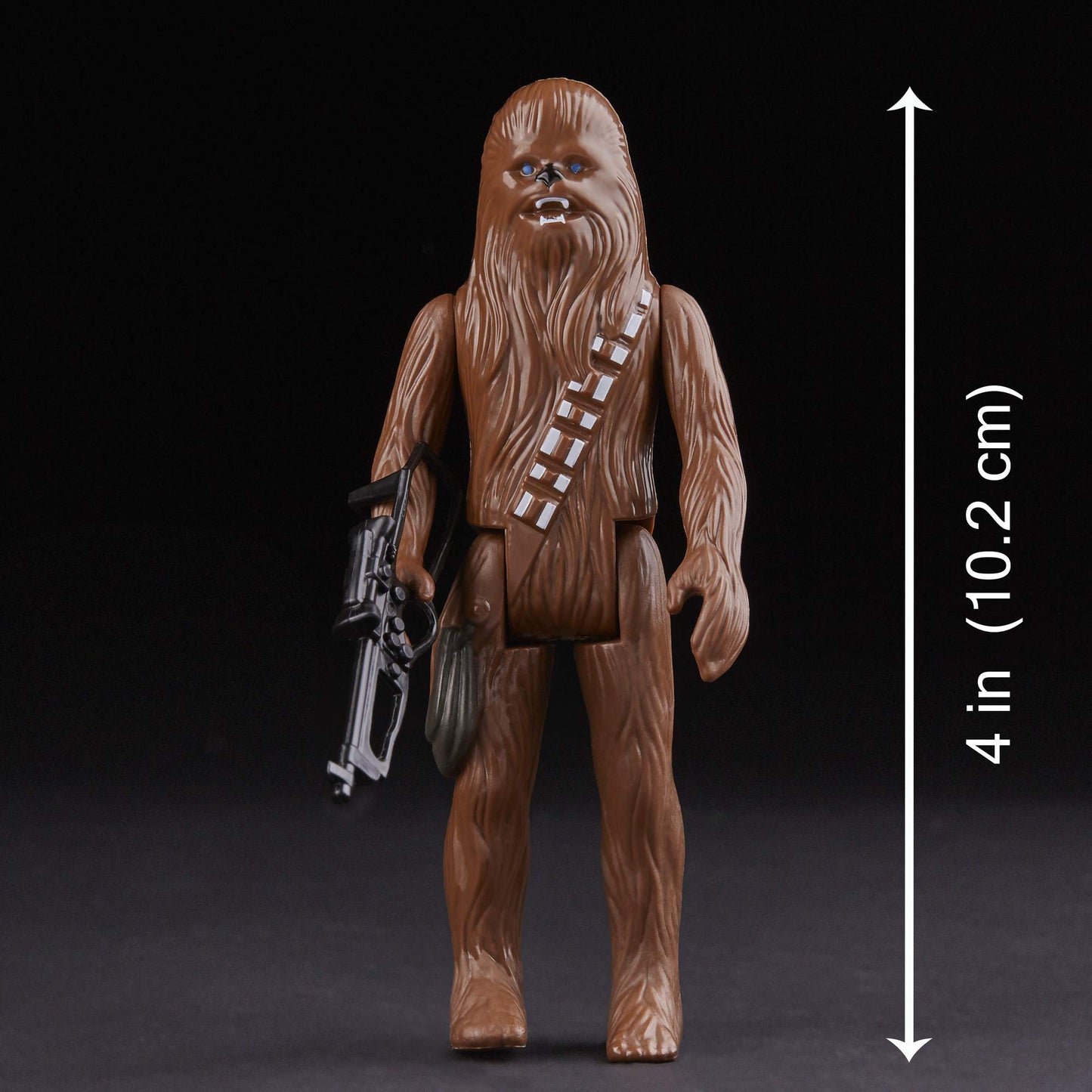 Hasbro Star Wars Retro Collection Chewbacca Action Figure, Brown, Plastic, Model E6270AS00