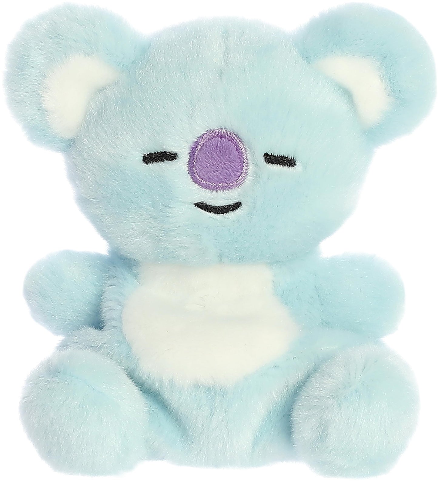 Aurora® Lovable Bt21 Palm Pals™ Koya Stuffed Animal - Collectible Fun - Delightful Cuteness - Blue 5 Inches