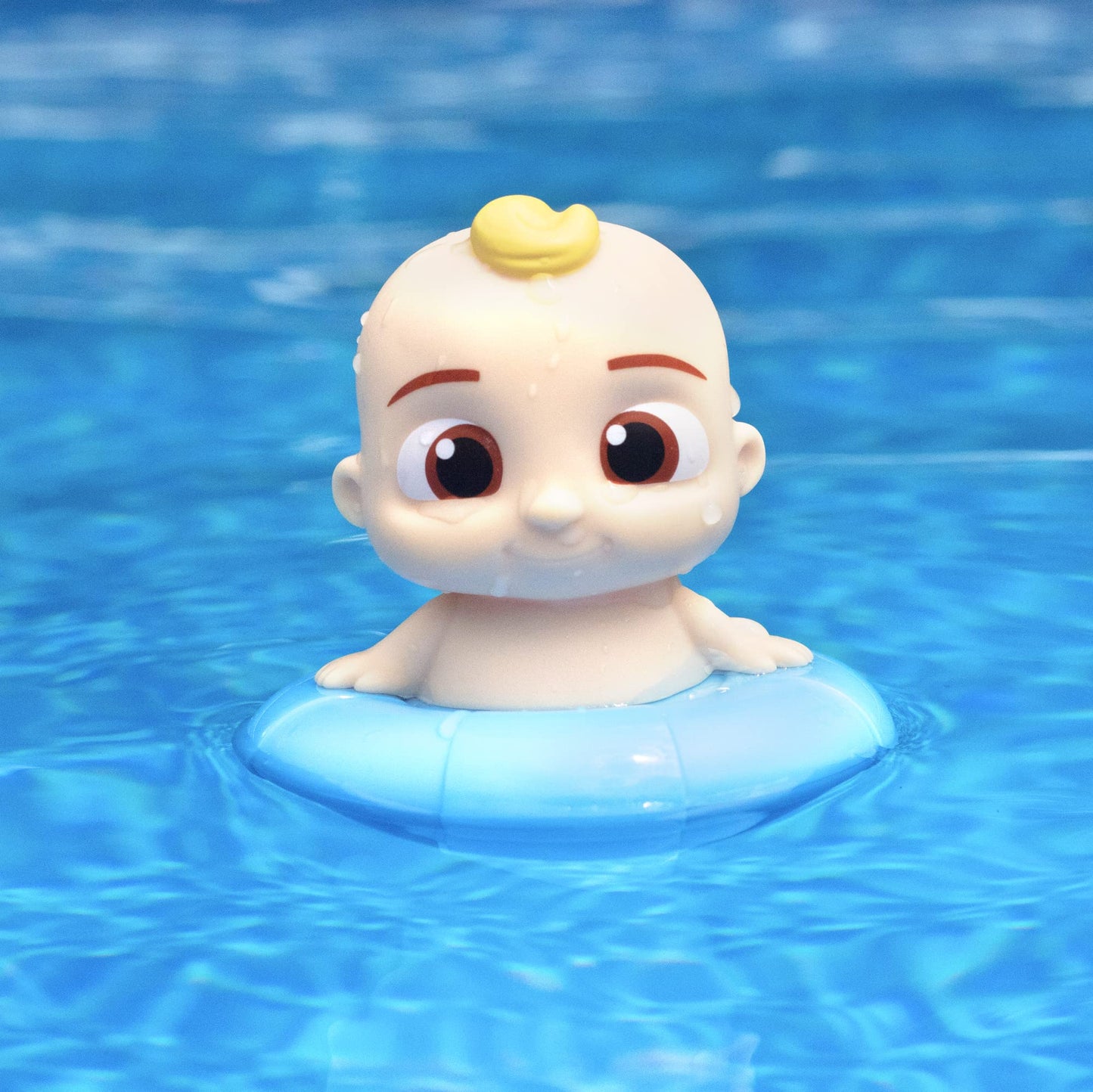 Cocomelon Floating Pool & Bath Toys 3-Pack - Includes Jj, Cody, Yoyo - Officially Licensed - Water Figure Playset For Summer Swimming & Tub - Easter Gift For Toddlers, Preschoolers & Kids 18Mo+